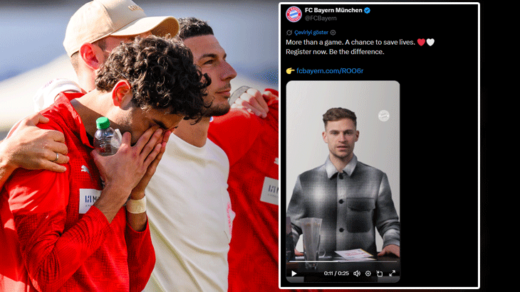 Bayern Münih’ten Eren Dinkçi’nin kız arkadaşı için başlatılan kampanyaya anlamlı destek! Kök hücre bağışı çağrısı