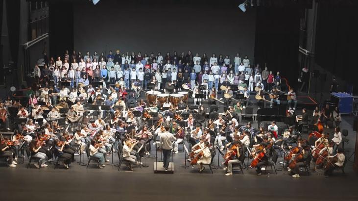 Cumhurbaşkanlığı Çocuk Orkestrası ve Korosu’ndan 19 Mayıs’a özel dev konser