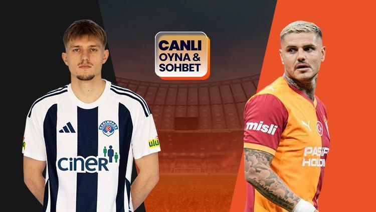 Galatasaray, Kasımpaşa’ya konuk oluyor! Maçın heyecanı Misli’de