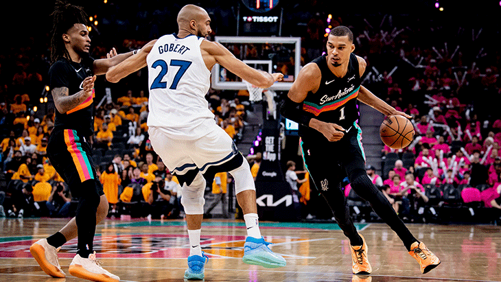 NBA’de Wembanyama’nın tarihi performansı San Antonio Spurs’a yetmedi