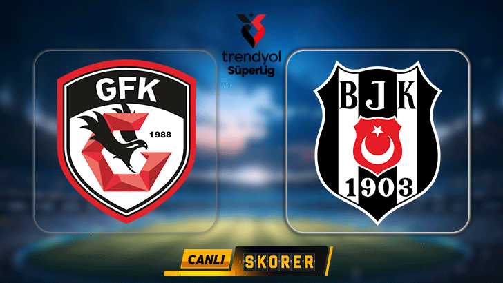 SON DAKİKA | Süper Lig’de Gaziantep FK-Beşiktaş maçı